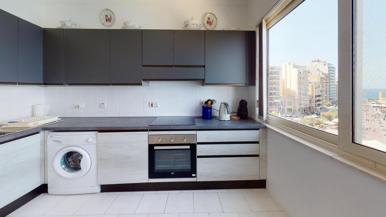 סליאמה 6Th Floor Seafront Apartment With Open Sea Views מראה חיצוני תמונה